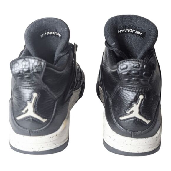 NIKE Air Jordan 4 Retro 'Oreo' Sneakers Size 8 - Picture 5 of 15